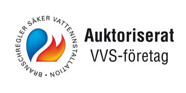 Logga för auktoriserat företag inom VVS